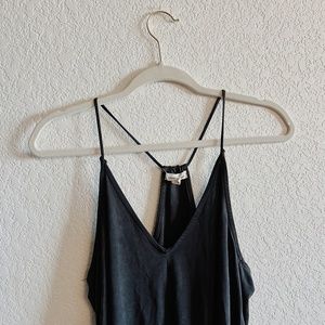 Anthropologie Silence + Noise cotton mini slip dress